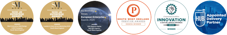 Pink Elephant Media awards and Growth Hub Premier Partner