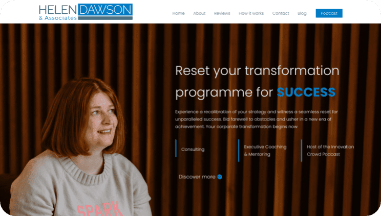 Helen Dawson & Associates website